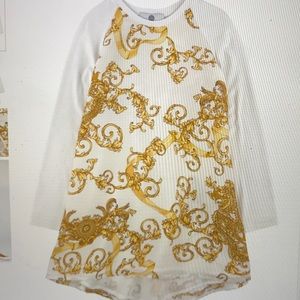 Versace girls dress